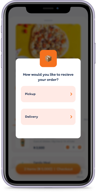 Order receiving preference