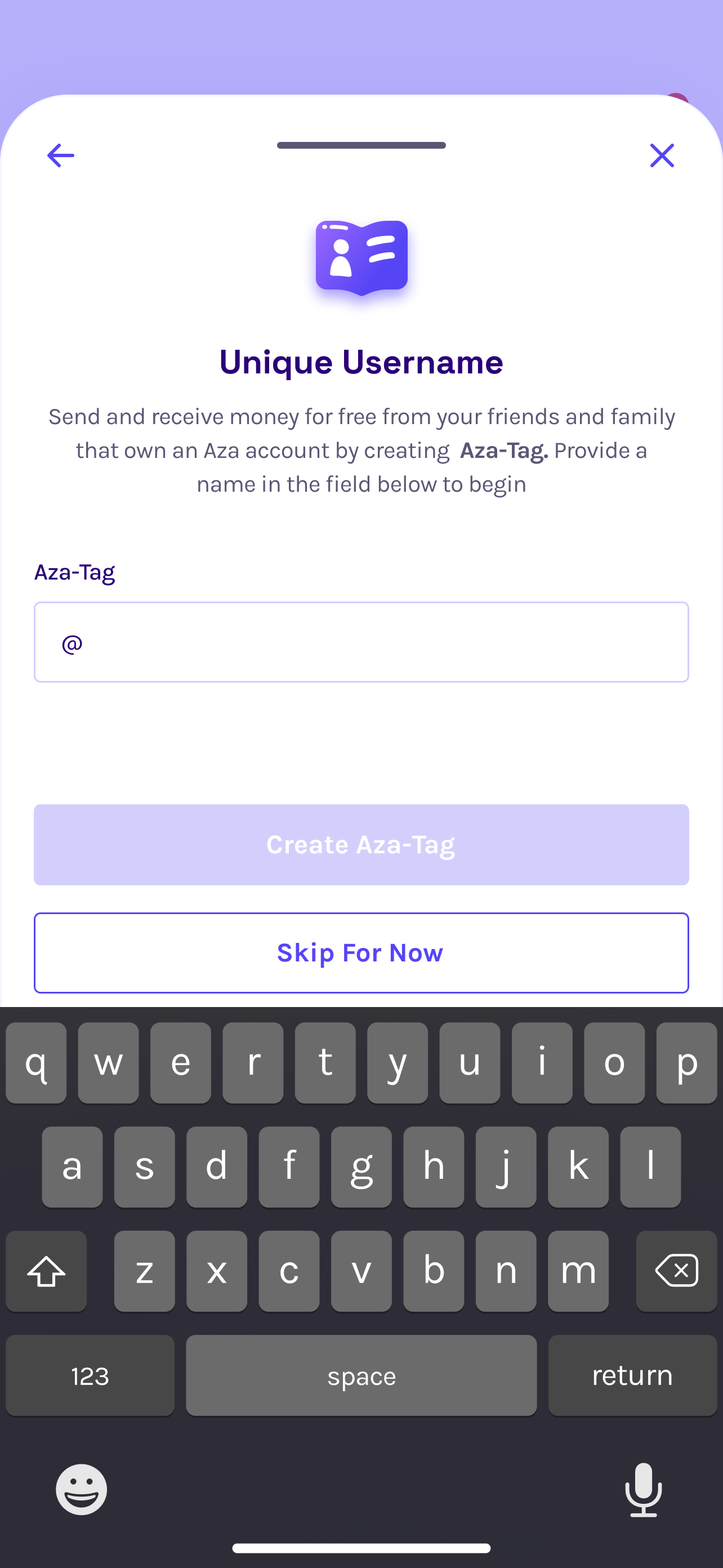 A dollar card without the borders — app screen 5